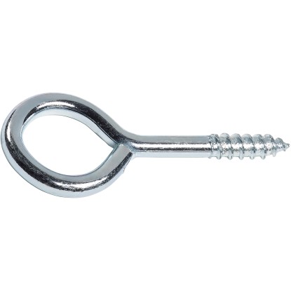 Oko s vrutem pozinkované lesklé 20 x 3,3 mm, 6 ks