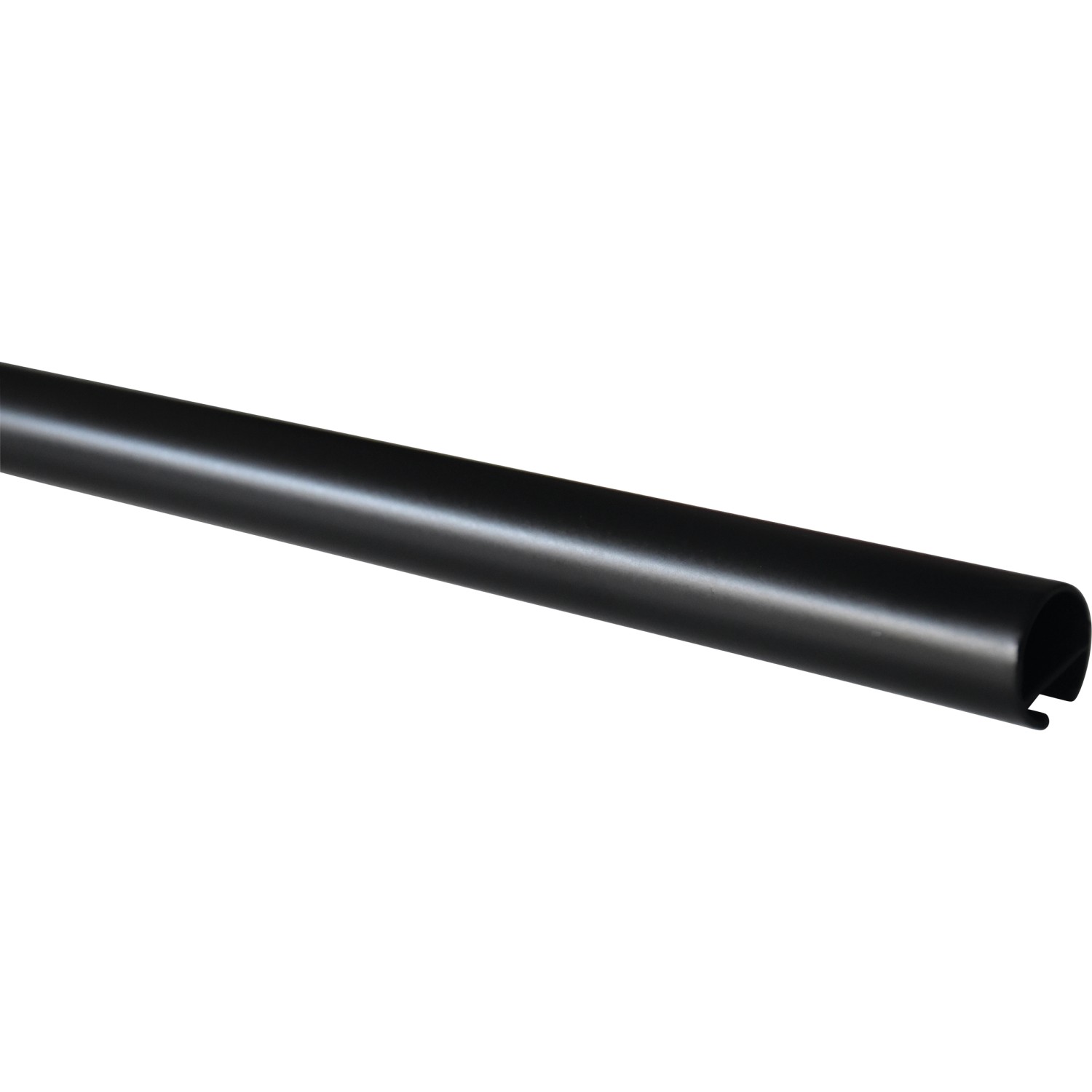 Gardinia Garnýž s vnitřní drážkou Chicago, černá matná, pr. 2 cm, 160 cm