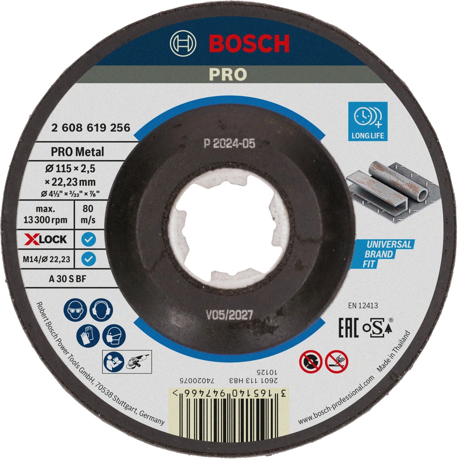 Bosch Řezací kotouč X-LOCK PRO Metal pr. 115 x 22,23 mm