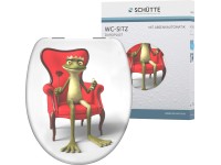 FROG KING WC sedátko z duroplastu se systémem jemného dovírání