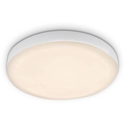 Briloner Vestavné LED svítidlo Plat 1 ks, bílé, pr. 10 cm, teplá bílá