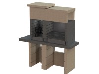 Sarom Zahradní grilovací krb San Pedro, 160 x 52 x 175 cm