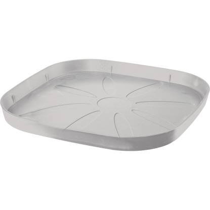 Deroma Miska pod květináč Origin Square Saucer, světle šedá, 31,9 x 31,9 cm