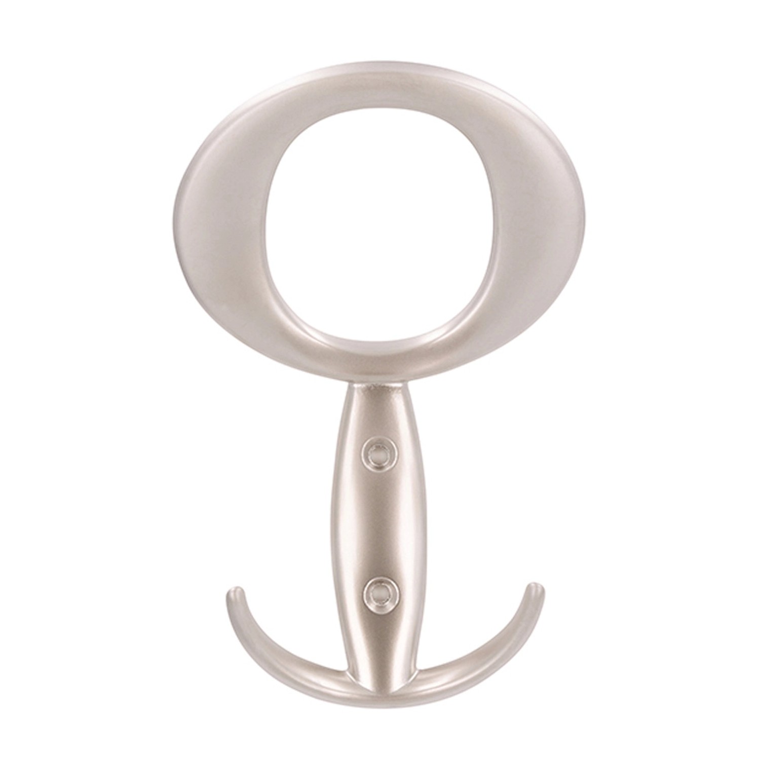 Věšák, matný nikl 147 x 94 x 43 mm