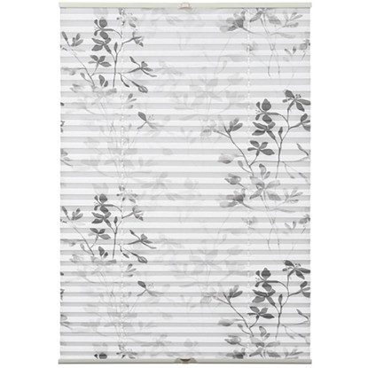 Gardinia Plisovaná roleta Concept Flowers&Plants Bella bílá 100 x 130 cm