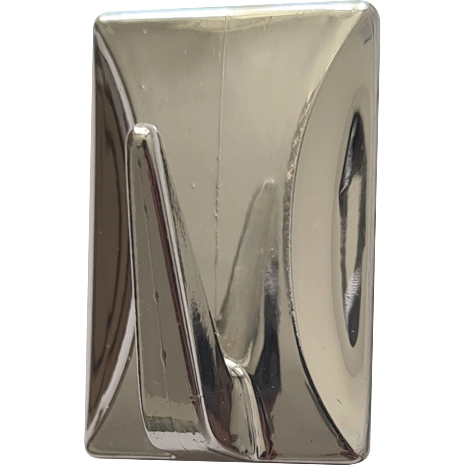 D.I.P. Háček samolepicí QF typ 4, plast, stříbrná, 3 ks