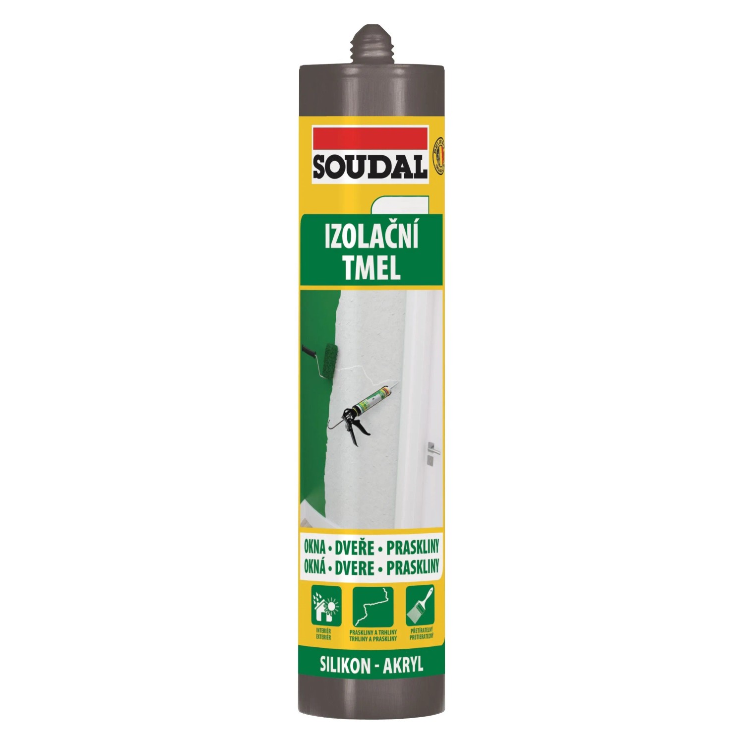 Soudal Izolační tmel šedý 280 ml