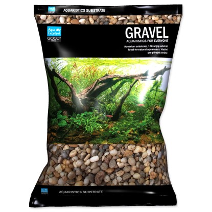Aqua Excellent Akvarijní písek říční 4-8 mm, 3 kg