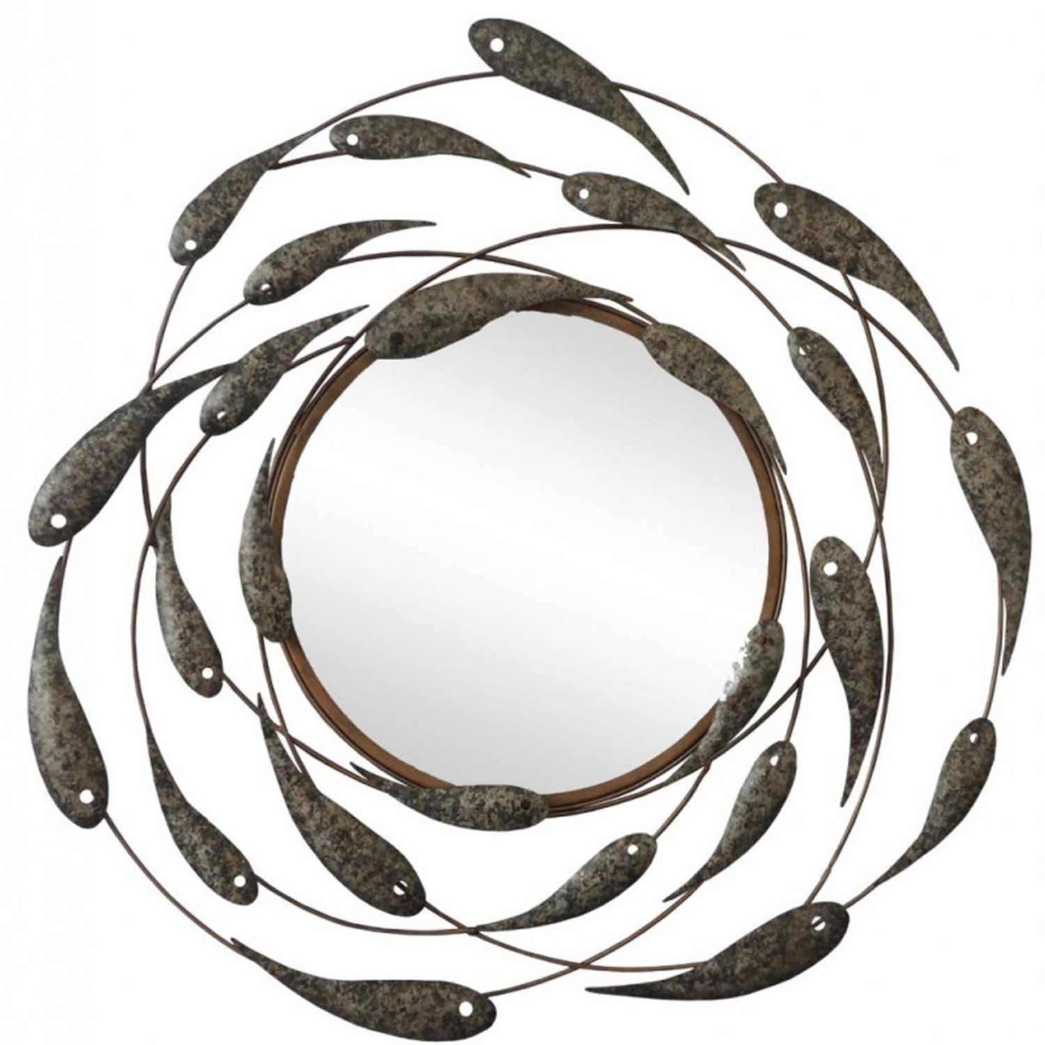 FALC Nástěnná kovová 3D dekorace 57 x 58 x 4 cm