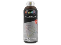 DUPLI-COLOR Lak ve spreji PLATINUM hedvábně matný RAL8017 čokoládově hnědá 400ml