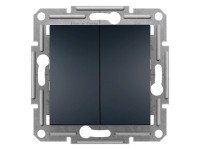 Schneider Electric Sériový přepínač Asfora, ř. 5, antracit