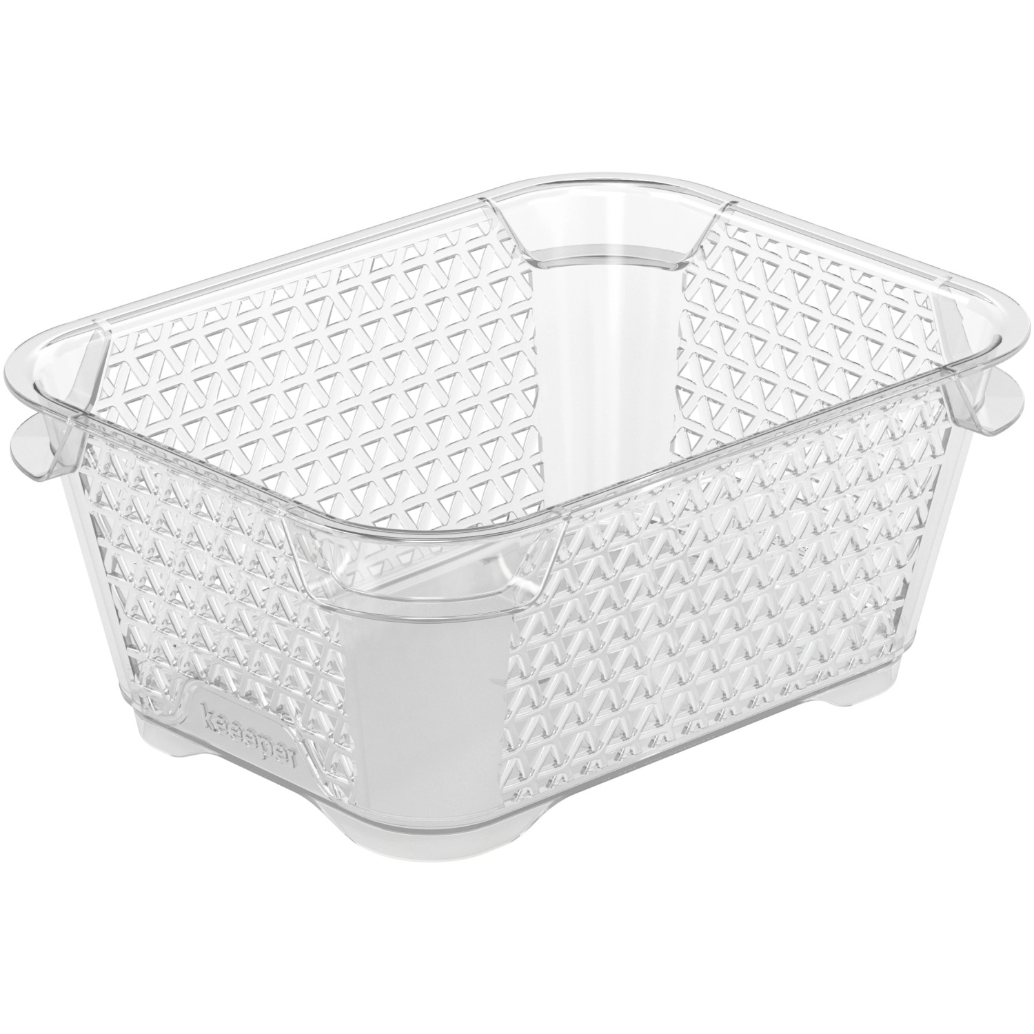 Košík A7 přírodní (transparentní) 16x12x7