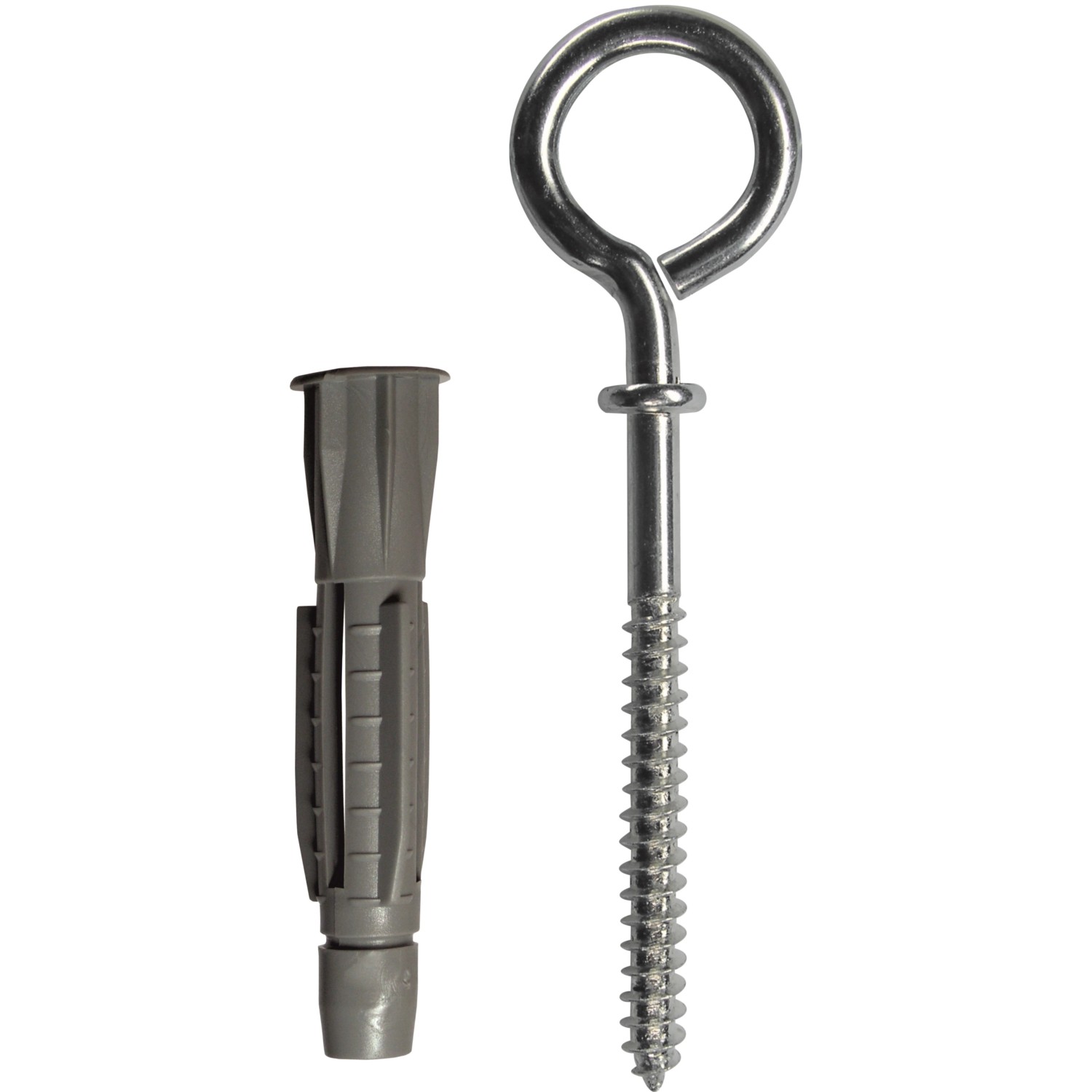 D.I.P. Hmoždinka uzlovací s lemem a s okem zavřeným, znb, 10 PE, 2 ks