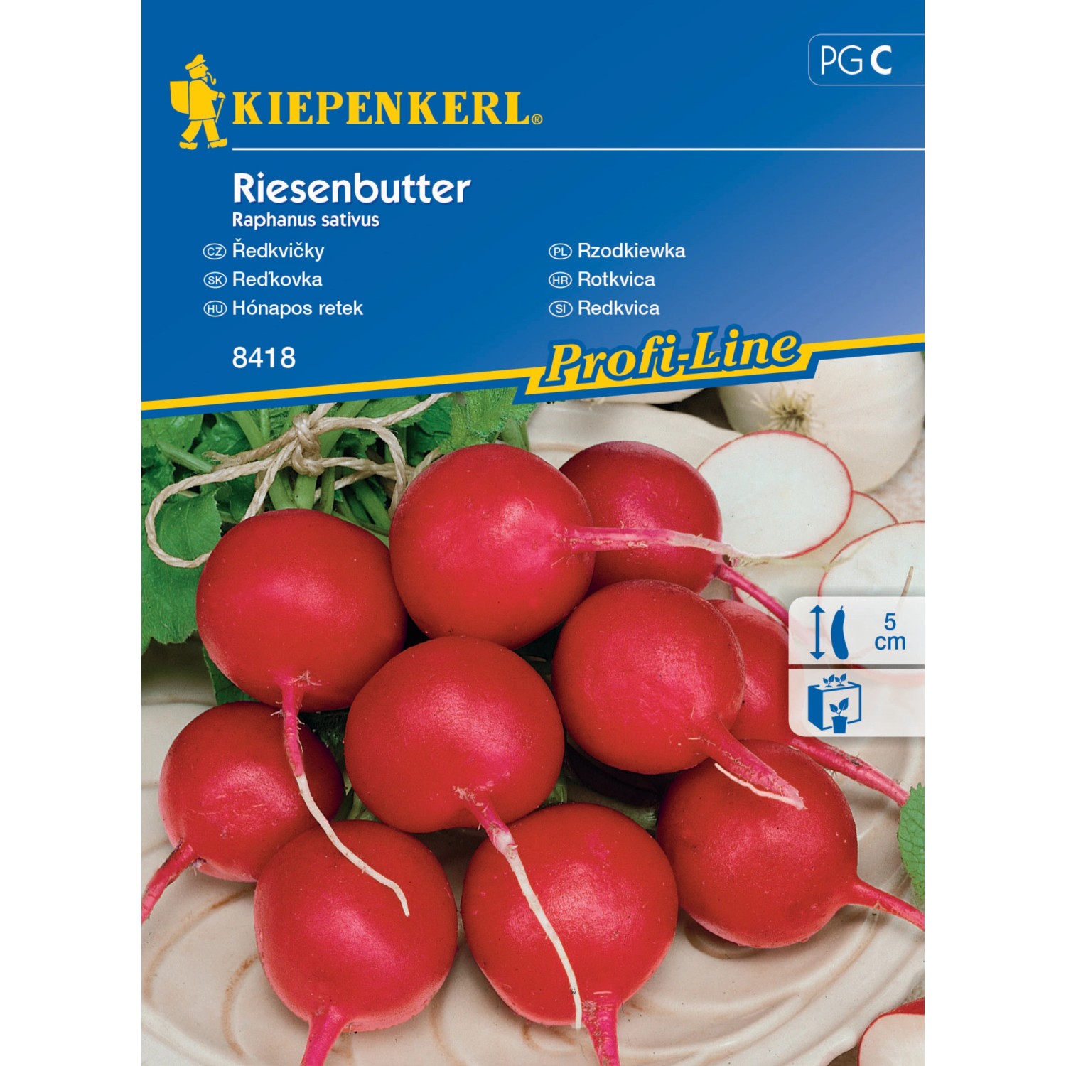 Kiepenkerl Semínka Ředkvičky Riesenbutter