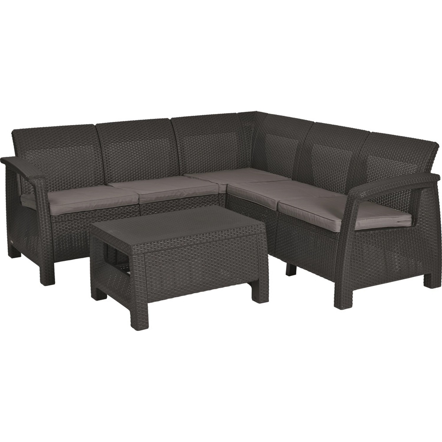 KETER Zahradní set Corfu Relax set - grafit