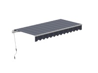 OBI Markýza s kloubovými rameny Aventura modro-šedá 300 x 200 cm