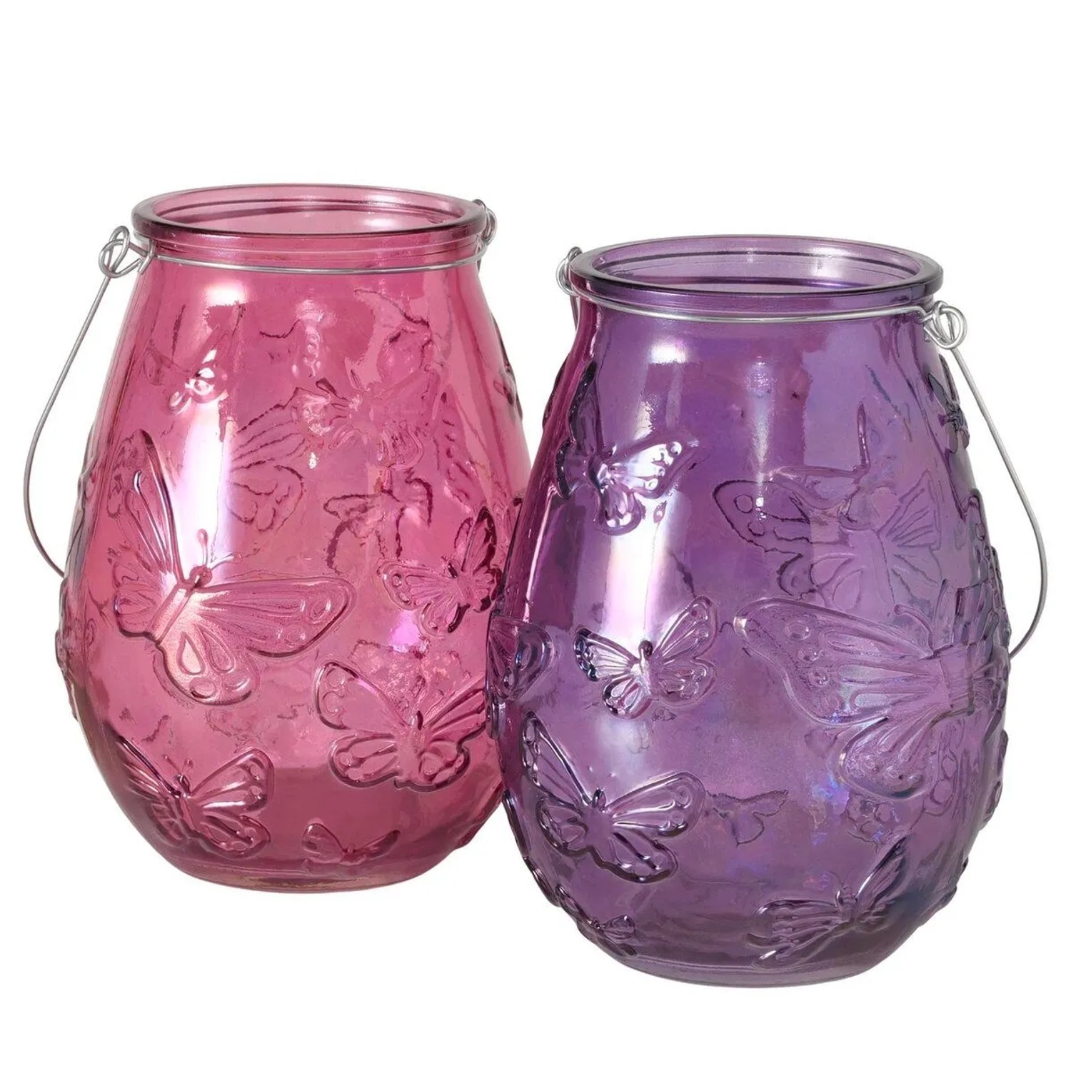 Boltze Skleněná lucerna Buky, různé druhy, pr. 13 x 17 cm, 1 ks