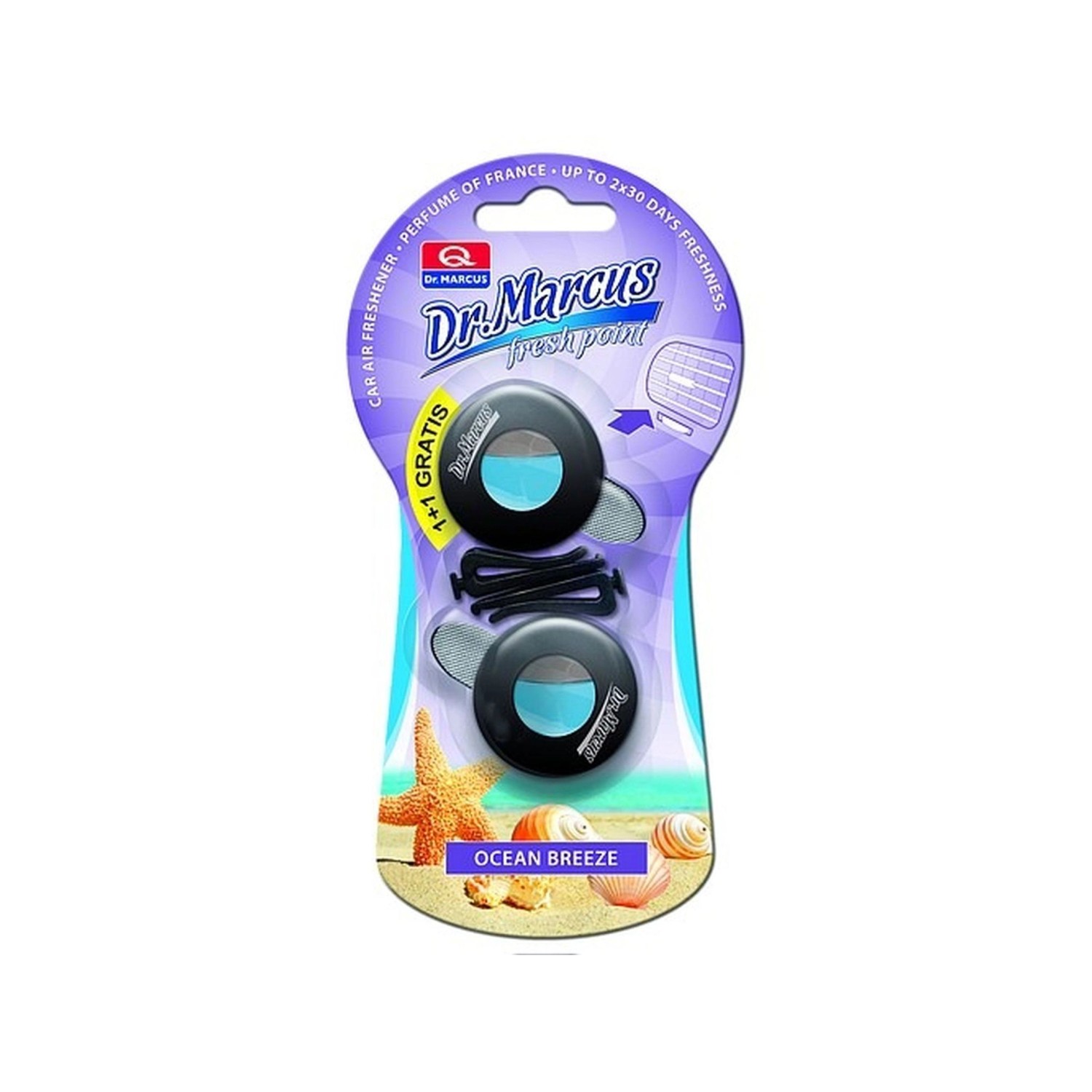 Dr.Marcus Osvěžovač FRESH POINT 1+1 Ocean Breeze