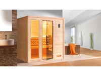 Weka Dřevěná sauna Bergen 1.8 skl.dv.+okno, přír., 196x178x205cm + Kompakt 5,4kW Weka Dřevěná sauna Bergen 1.8 skl.dv.+okno, přír., 196x178x205cm + Kompakt 5,4kW
