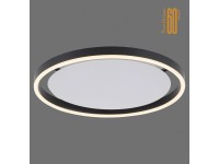 Just Light. Stropní LED svítidlo Ritus, 20W, 2650lm, 3000K, antracit, pr. 39,3cm Just Light. Stropní LED svítidlo Ritus, 20W, 2650lm, 3000K, antracit, pr. 39,3cm