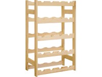 OBI Dřevěný regál na víno M