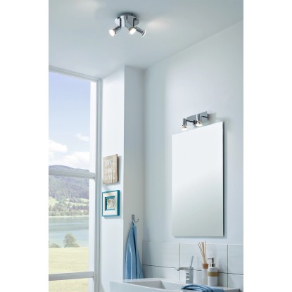 Briloner Nástěnné LED svítidlo Splash 2bodové