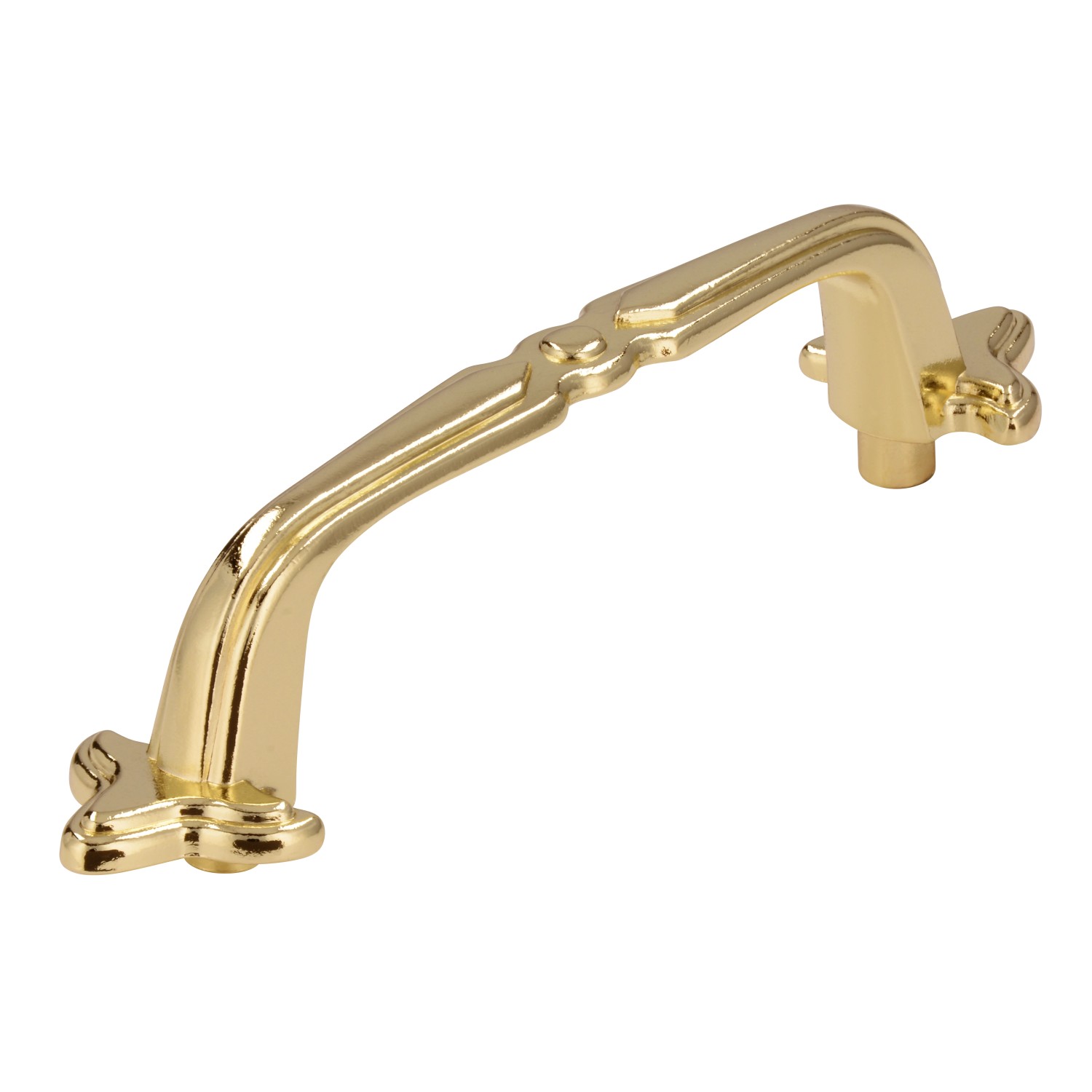 Siro Nábytková úchytka 924 kov lesklá mosaz 76 mm