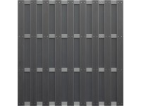 OBI Plotový prvek WPC/ALU antracitový 180 x 180 cm