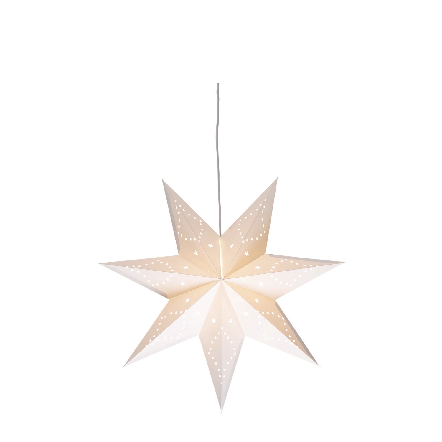 Markslojd Závěsná hvězda SATURNUS bílá E14 max. 25 W, 230 V, 45 x 45 x 15 cm