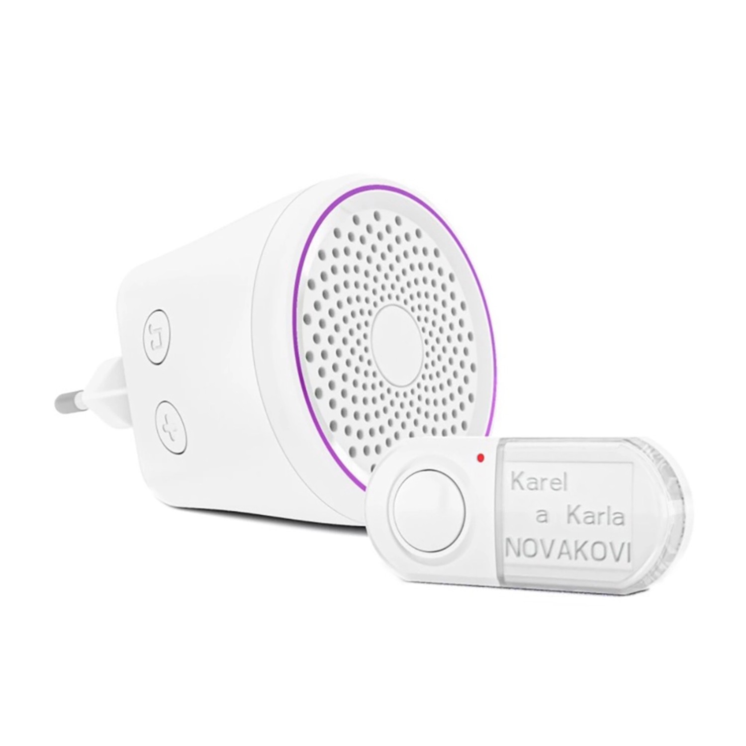 Electrobock Bezdrátový zvonek BZ40 s přijímačem do zásuvky