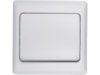 OBI Křížový vypínač Rea polárně bílý včetně rámečku