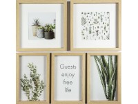 FALC Multirám na 5 fotek, přírodní, 53 x 53 cm FALC Multirám na 5 fotek, přírodní, 53 x 53 cm