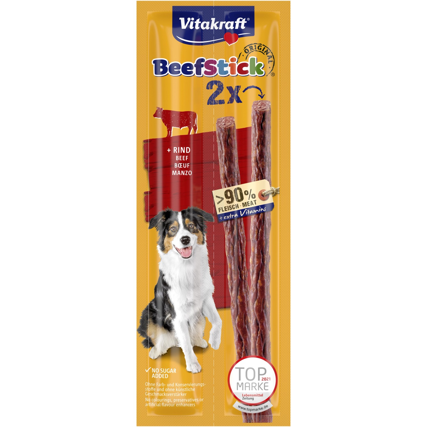 Vitakraft Dog pochoutka Beef Stick Beef 2 ks 1 bal