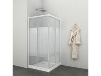 Sanotechnik Sprchový kout bez vaničky TTW80S, čtverec, 80 x 80 x 180 cm
