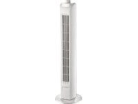 Ventilátor sloupkový s časovačem, 3 stupně, 40W, bílý, 80 cm x pr. 22 cm