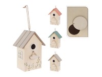 Koopman Dřevěná ptačí budka, různé druhy, 16,5 x 10 x 21,5 cm Koopman Dřevěná ptačí budka, různé druhy, 16,5 x 10 x 21,5 cm