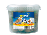 Ptačímls Krmivo pro venkovní ptactvo - lojové koule 90 g, 35 ks Ptačímls Krmivo pro venkovní ptactvo - lojové koule 90 g, 35 ks