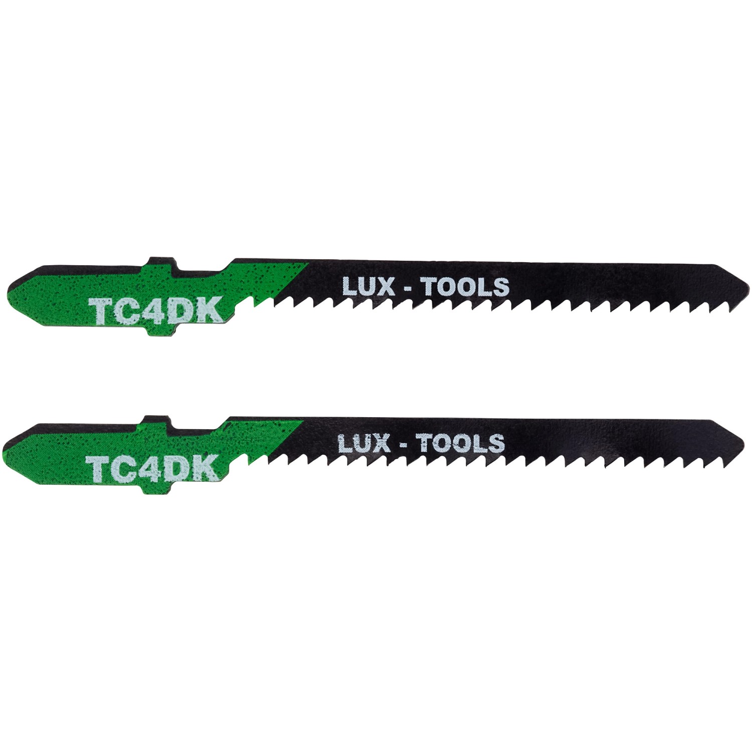 LUX Listy přímočaré pily pro vyřezávání křivek upínání T, 2 ks