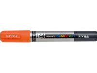 LYRA Akrylový popisovač Graduate MARK ALL neon oranžový, M - 2 mm