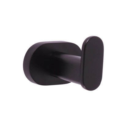 Háček na ručníky Yukon, černo-chromový