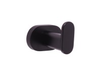 Háček na ručníky Yukon, černo-chromový