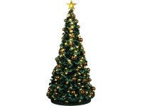 Lemax Vánoční dekorace Jolly Christmas Tree 24,5 x 11,5 x 11,5 cm