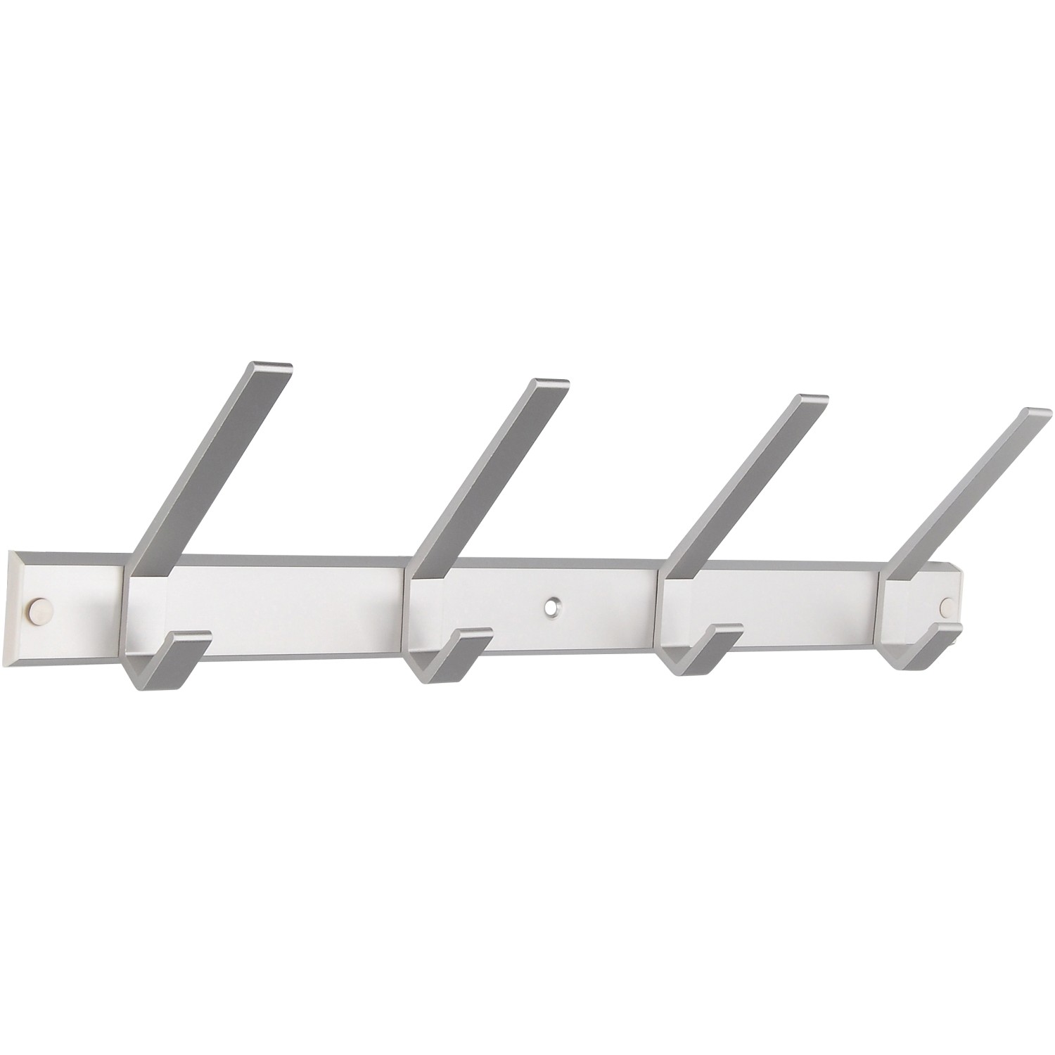 Lišta matná kovová se 4 háčky