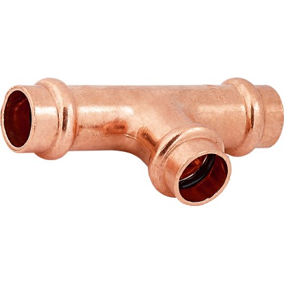 Lisovací T-kus měděný, pr. 15 cm, 1 ks