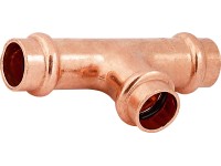 Lisovací T-kus měděný, pr. 15 cm, 1 ks Lisovací T-kus měděný, pr. 15 cm, 1 ks