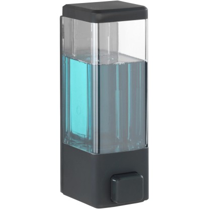 Wenko Zásobník mýdla/dezinfekce Istres, černá, 320 ml