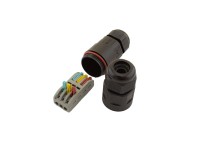 FK Technics Kabelová spojka bezšroubová IP68, typ I, 3x2,5mm2, 250V/16A