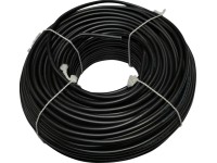 Silový kabel kulatý CYKY-J 2x1,5 mm, černá - metráž