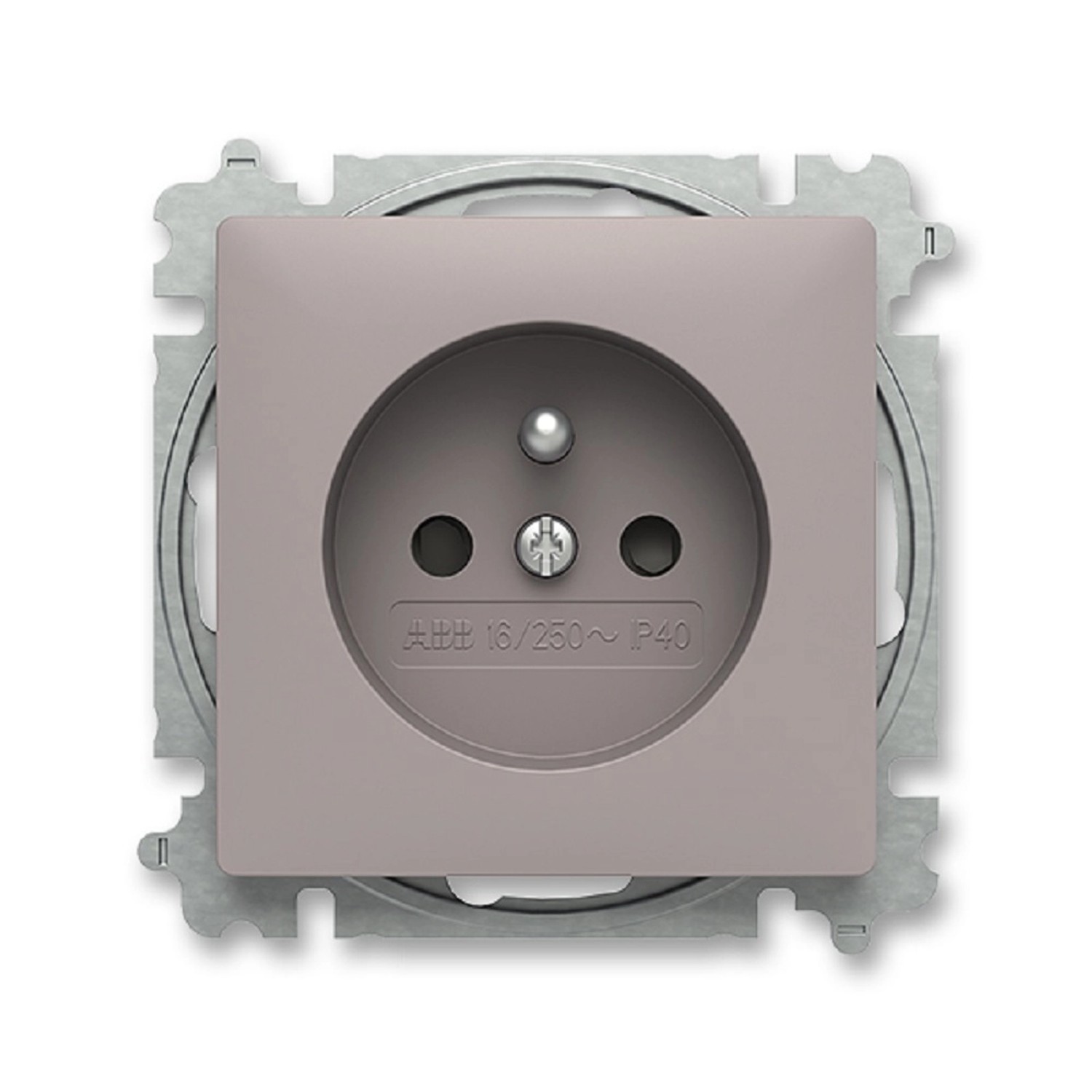 ABB Zásuvka 1-násobná Zoni, greige