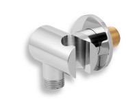 Novaservis Držák sprchy D/LUXUS,0 s vývodem, chrom Novaservis Držák sprchy D/LUXUS,0 s vývodem, chrom